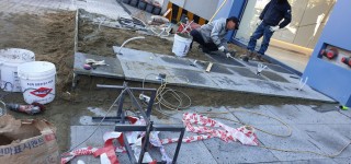 현무암 대리석공사